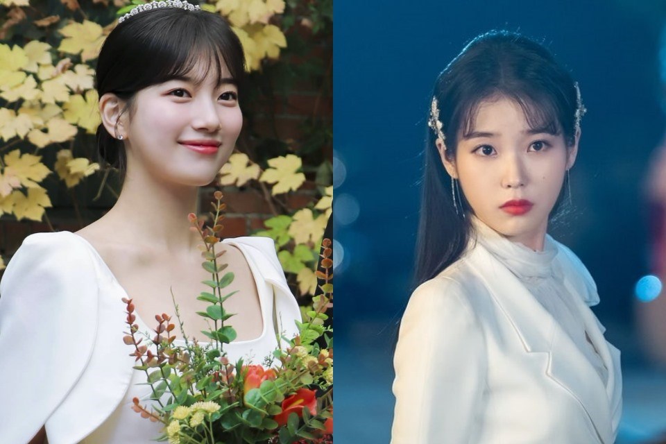 Suzy, IU đắt show đóng phim. Ảnh cắt phim. Suzy, IU đắt show đóng phim. Ảnh cắt phim.