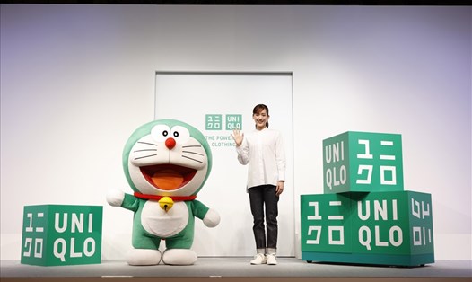 Uniqlo chọn Doraemon xanh lá làm Đại sứ toàn cầu về phát triển bền vững.