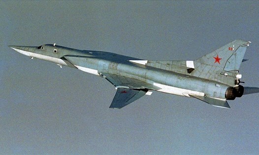 Máy bay ném bom Tu-22M3 của Nga. Ảnh: AFP