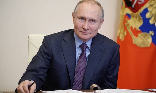 Tổng thống Nga Vladimir Putin đã tiêm vaccine COVID-19 hôm 23.3. Ảnh: Điện Kremlin.