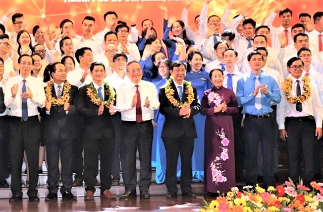 Một lần trao Giải thưởng Tôn Đức Thắng tại TPHCM. Ảnh Đức Long