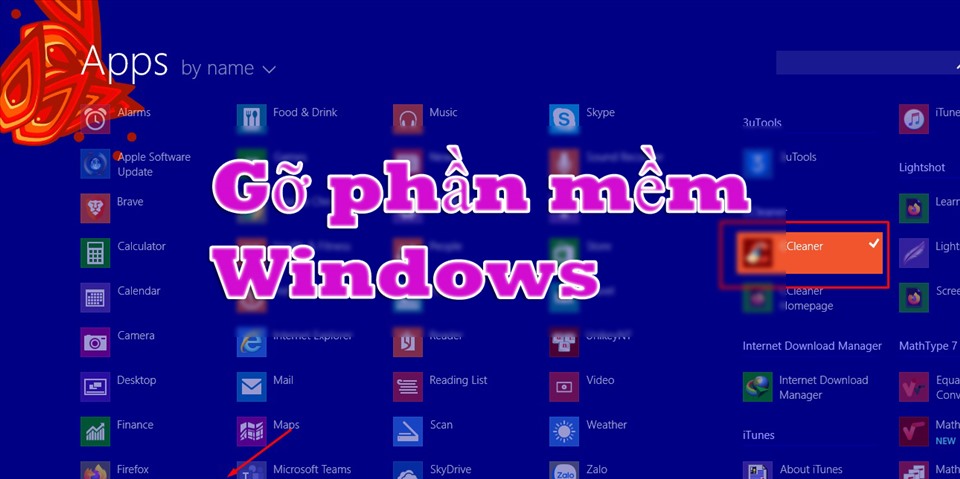 Mẹo hay giúp gỡ phần mềm trên máy tính Windows