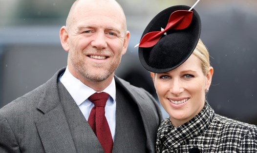 Vợ chồng Mike Tindall và Zara Tindall - cháu gái Nữ hoàng Anh Elizabeth II. Ảnh: AFP/Getty