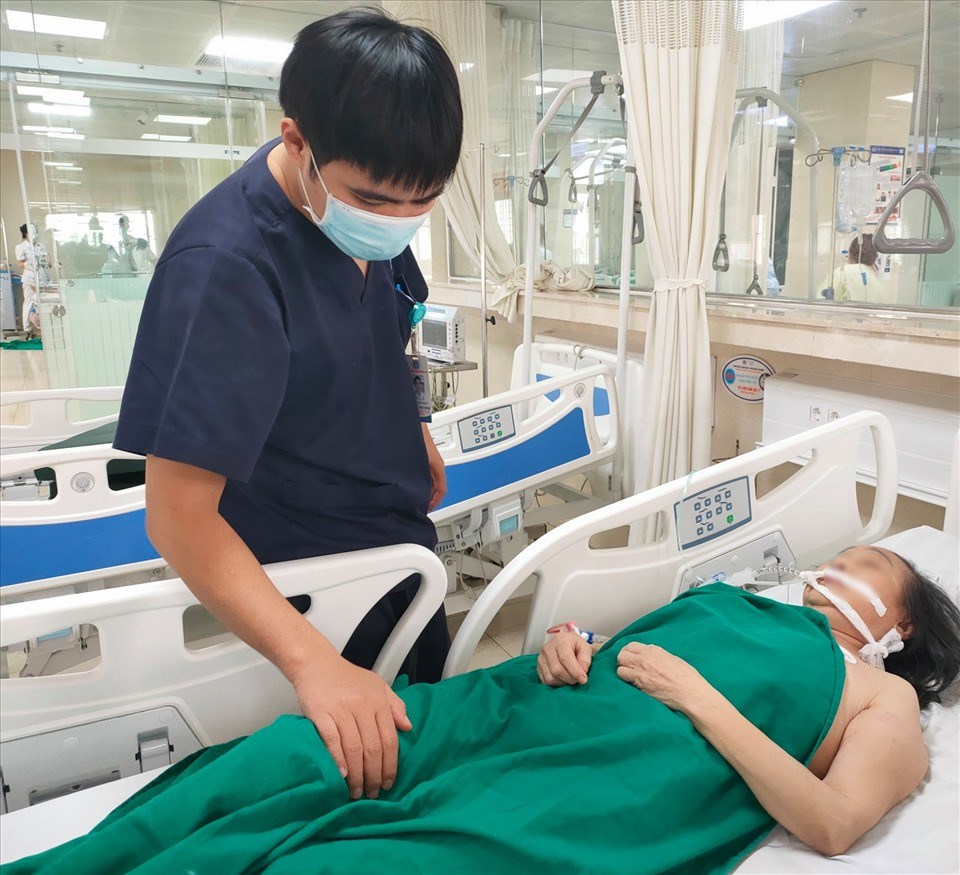 Bệnh nhân M được cứu chữa thành công. Ảnh: BVCC Bệnh nhân M được cứu chữa thành công. Ảnh: BVCC