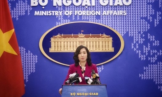 Người phát ngôn Bộ Ngoại giao Việt Nam Lê Thị Thu Hằng. Ảnh: Bộ Ngoại giao