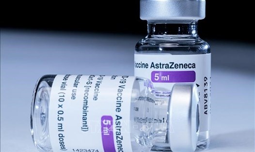 Vaccine ngừa COVID-19 AstraZeneca. Ảnh: AFP