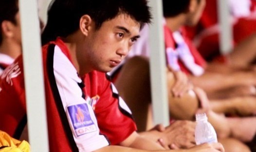 Lee Nguyễn khoác áo Hoàng Anh Gia Lai từ năm 2009 nhưng sau đó 1 năm đã chia tay đội vì bất đồng với Kiatisak. Ảnh: Minh Hoàng.