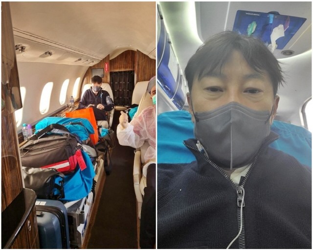 Huấn luyện viên Shin Tae-yong của tuyển Indonesia tức tốc trở về Hàn Quốc để chữa bệnh vào tối 27.3. Ảnh: Yonhap.