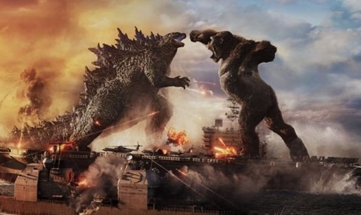 “Godzilla đại chiến Kong” có doanh thu lớn nhưng lại không được đánh giá cao ở nội dung phim. Ảnh nguồn: Xinhua.