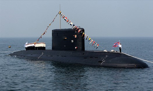 Tàu ngầm Nga lớp Varshavyanka. Ảnh: Sputnik/Hải quân Nga