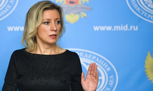 Người phát ngôn Bộ Ngoại giao Nga Maria Zakharova. Ảnh: AFP