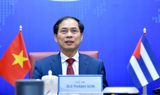 Thứ trưởng thường trực Bộ Ngoại giao Việt Nam Bùi Thanh Sơn. Ảnh: BNG