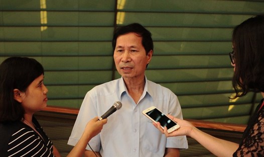 Đại biểu Bùi Văn Phương - Phó Trưởng Đoàn đại biểu Quốc hội tỉnh Ninh Bình. Ảnh: Dương Thu