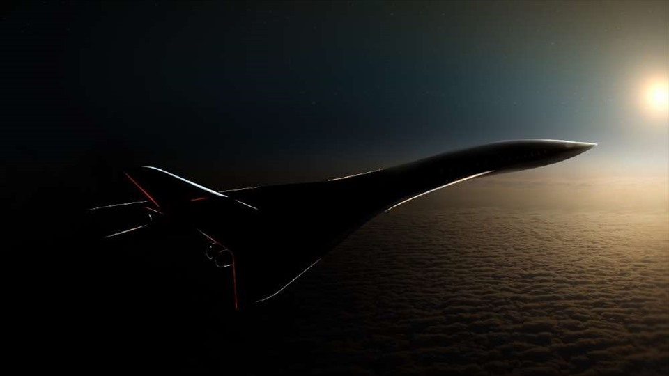 Thiết kế của máy bay siêu thanh chở khách AS3. Ảnh: Aerion