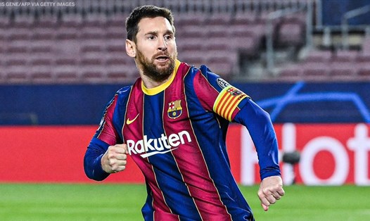 Lionel Messi có phong độ rất cao trong năm 2021. Ảnh: AFP