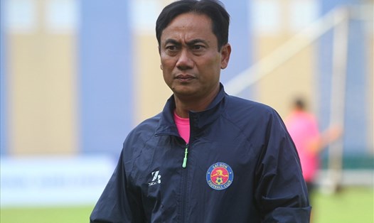 Huấn luyện viên Phùng Thanh Phương chấp nhận thử thách lớn khi dẫn dắt đội Sài Gòn. Ảnh: Thanh Vũ.