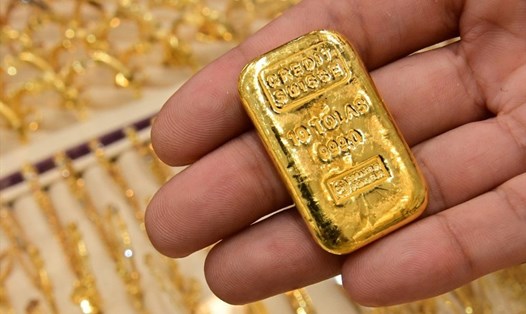 Giá vàng ở Dubai đang ở mức thấp nhất trong 9 tháng qua. Ảnh: AFP