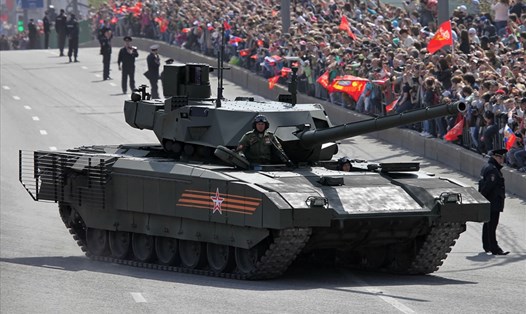 Siêu tăng T-14 Armata được báo Mỹ bình chọn là một trong bốn xe tăng tốt nhất thế giới. Ảnh: Wiki