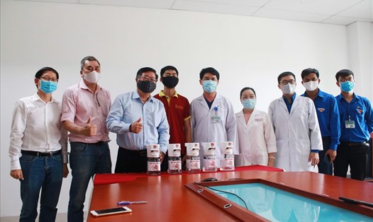 Sinh viên Đại học Đà Nẵng đã từng có những ý tưởng sáng tạo ứng dụng cho công tác phòng chống dịch COVID-19. Ảnh: TT