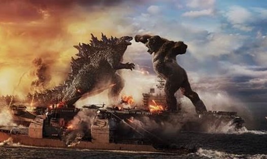 Bom tấn Godzilla đại chiến Kong. Ảnh: CGV.