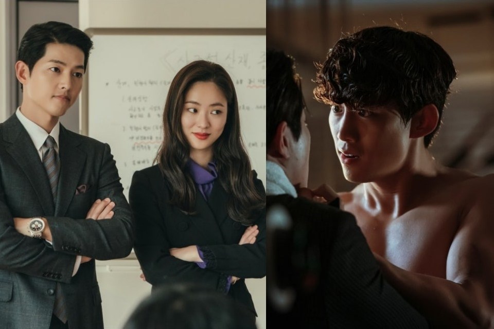 Hình ảnh mới của Song Joong Ki, Jeon Yeo Bin và Taecyeon (2PM) trong “Vincenzo”. Ảnh cắt clip. Hình ảnh mới của Song Joong Ki, Jeon Yeo Bin và Taecyeon (2PM) trong “Vincenzo”. Ảnh cắt clip.