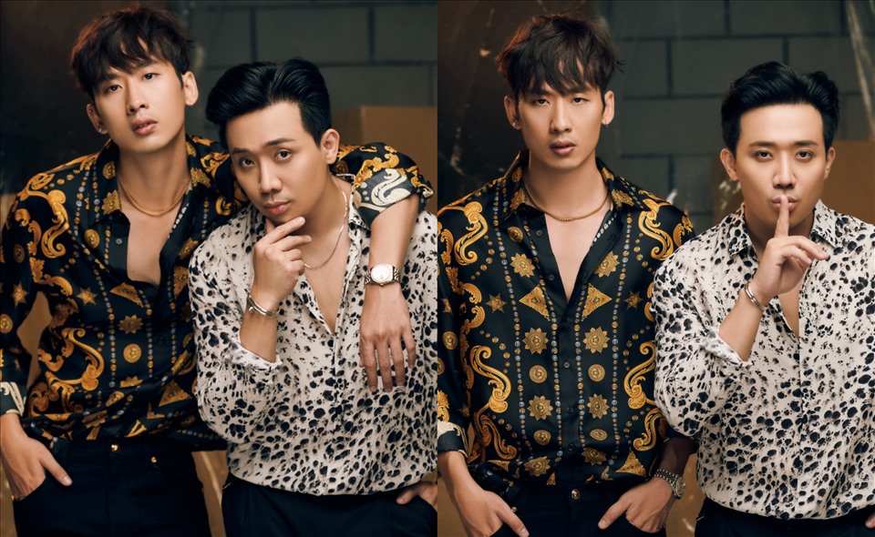 Vẻ ngoài lịch lãm của Trấn Thành, Tuấn Trần. Ảnh: NSCC.