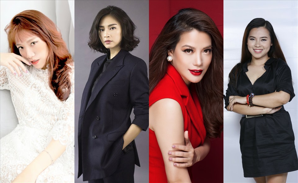 Các đạo diễn, nhà sản xuất phim nữ tài năng của showbiz Việt. Ảnh: NSCC.