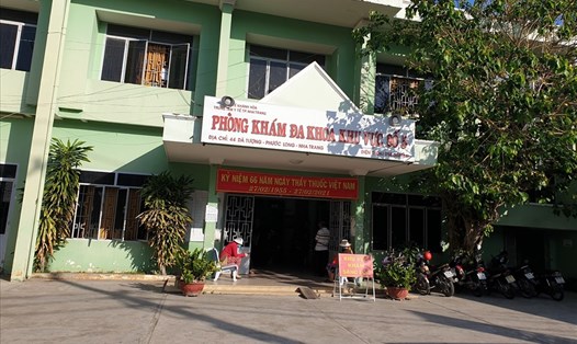 Phòng khám đa khoa khu vực số 5 trên đường Dã Tượng, Nha Trang, Khánh Hòa. 
Ảnh: Nhiệt Băng