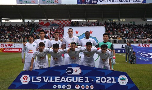 Hoàng Anh Gia Lai đã thay đổi rất nhiều ở mùa bóng 2021 dưới sự dẫn dắt của huấn luyện viên Kiatisak, để hướng đến một mùa giải thành công. Ảnh: VPF