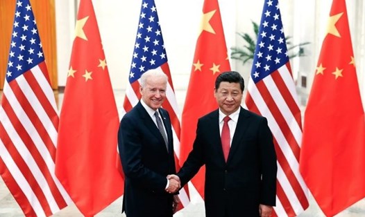 Sau cuộc điện đàm đầu tiên của Tổng thống Joe Biden và Chủ tịch Tập Cận Bình, quan chức ngoại giao cấp cao Mỹ-Trung sắp tổ chức cuộc đối thoại ở Alaska. Ảnh: AFP.