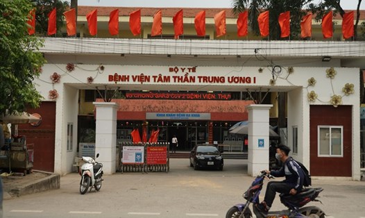 Bệnh viện Tâm thần Trung ương 1 nơi đối tượng Nguyễn Xuân Quý vừa điều trị, vừa biến nơi đây thành điểm mua bán ma tuý. Anh: Tùng Giang