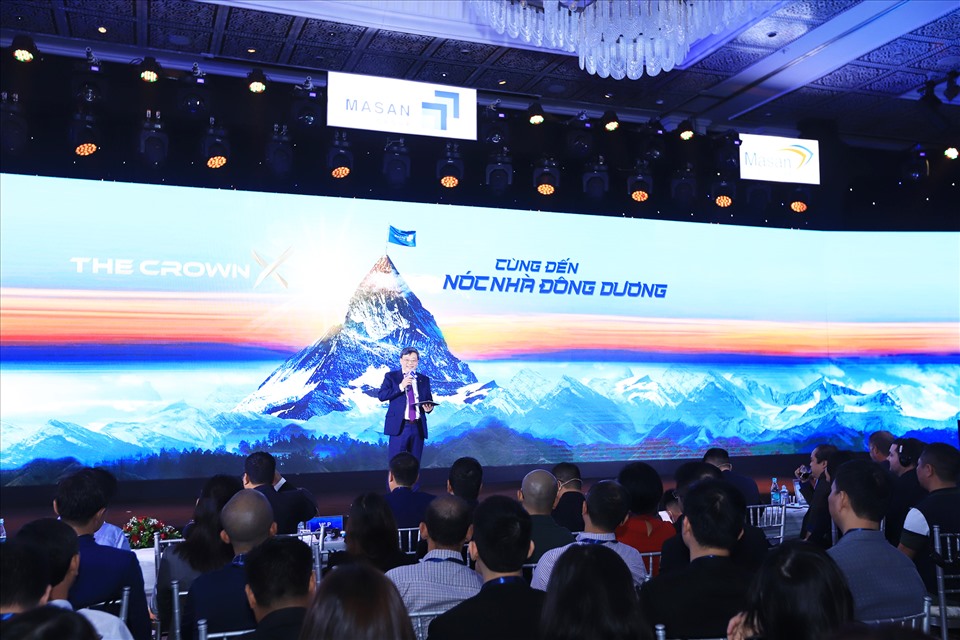 Ông Nguyễn Đăng Quang - Chủ tịch HĐQT Masan Group tại Đại hội đồng cổ đông thường niên.