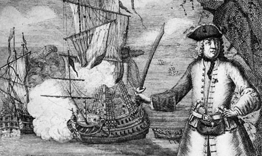 Tên cướp biển khét tiếng Henry Every đã cướp bóc tàu Ganj-i-Siwai. Ảnh: AFP/Getty.