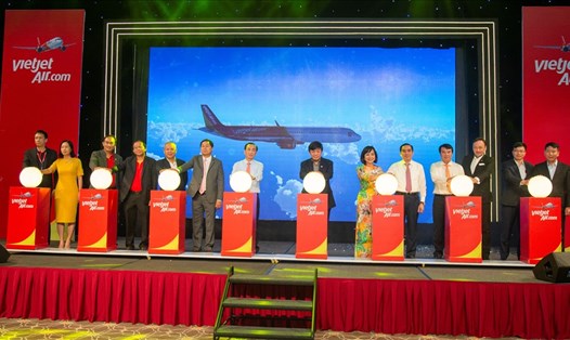 5 đường bay mới sẽ mở ra cơ hội giao lưu kinh tế, đầu tư, du lịch giữa Phú Quốc với các tỉnh thành. Ảnh: PV