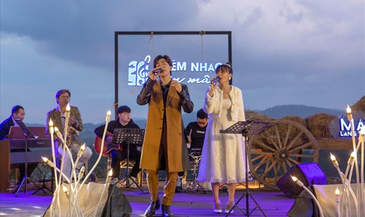 Tăng Phúc - Trương Thảo Nhi ghi dấu ấn với ca khúc nhạc Hoa lời Việt. Ảnh: NSCC.