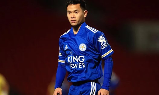 Thanawat Suengchitthawon đang chơi cho đội trẻ Leicester City. Ảnh: Leicester City