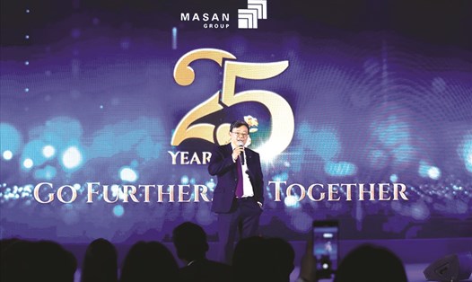 Ông Nguyễn Đăng Quang – Chủ tịch HĐQT Masan Group chia sẻ tại buổi lễ.