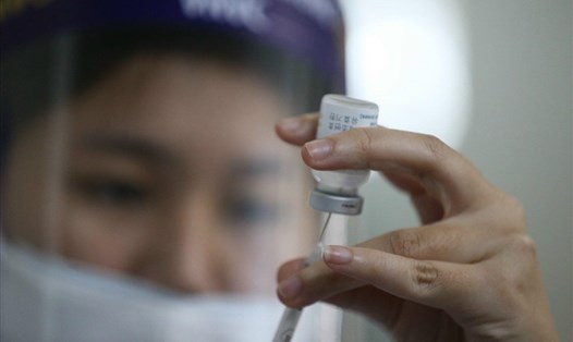 Tiêm vaccine phòng COVID-19 Ảnh: Hải Nguyễn