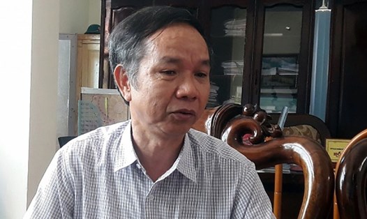 Ông Hồ Đình Tùng - Phó Chủ tịch Hội đồng nhân dân thị xã Nghi Sơn. Ảnh C.L