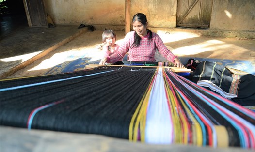 Ngày hội là thời điểm thuận lợi để quảng bá văn hóa đậm đà bản sắc dân tộc các tỉnh Tây Nguyên. Ảnh TT