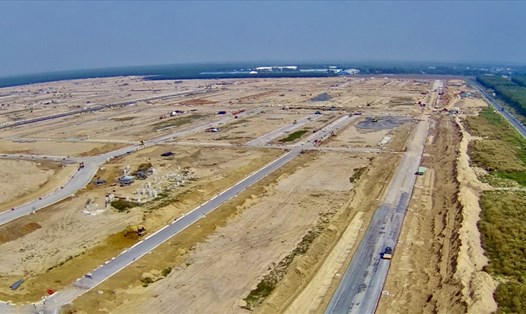 Khu tái định cư Lộc An - Bình Sơn phục vụ tái định cư cho người dân dự án sân bay Long Thành. Ảnh: Minh Châu