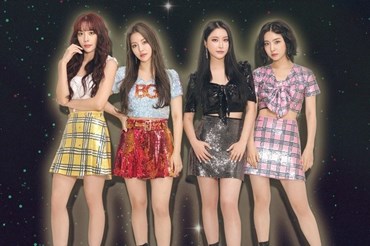 Brave Girls là nhóm nhạc phủ sóng Hàn Quốc thời gian gần đây. Ảnh poster.