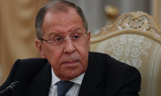 Ngoại trưởng Nga Sergey Lavrov. Ảnh: AFP.