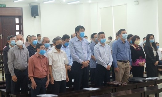 Toà tuyên bố sẽ ra phán quyết với các bị cáo vụ án Gang thép Thái Nguyên vào chiều 20.4 tới. Ảnh: C.H.