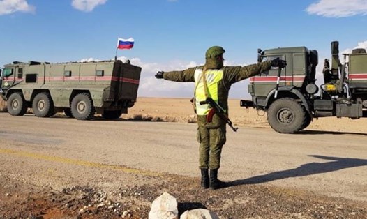 Lực lượng Nga ở Syria. Ảnh: AFP