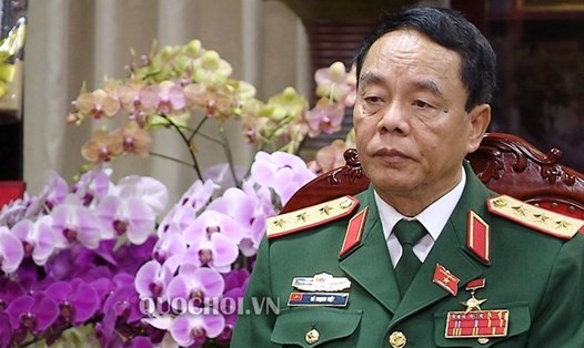 Thượng tướng Võ Trọng Việt - Chủ nhiệm Ủy ban Quốc phòng và An ninh của Quốc hội. Ảnh: Quochoi.vn