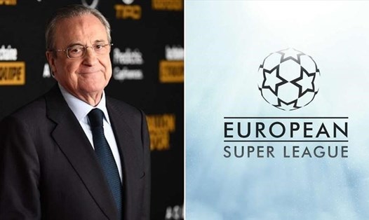 Chủ tịch của Florentino Perez cam kết European Super League sẽ tạo ra nhiều giá trị. Ảnh: Twitter