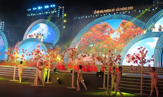 Hải Phòng tổ chức lễ hội Hoa Phượng Đỏ năm 2021. Ảnh MC