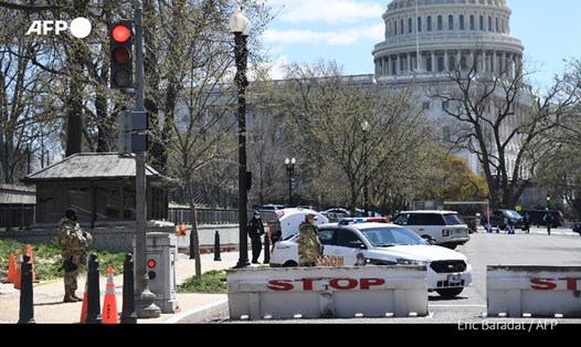 Vụ tấn công mới nhất nhằm vào Điện Capitol xảy ra ngày 2.4. Ảnh: AFP.