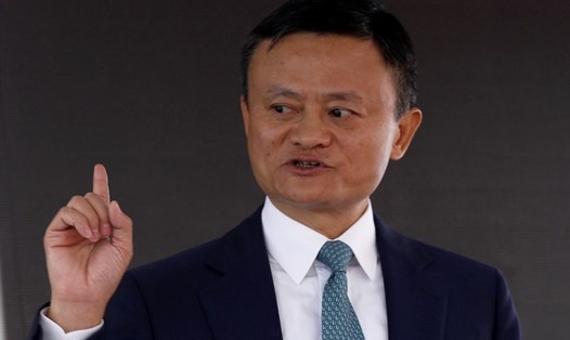 Tỉ phú Jack Ma. Ảnh: AFP